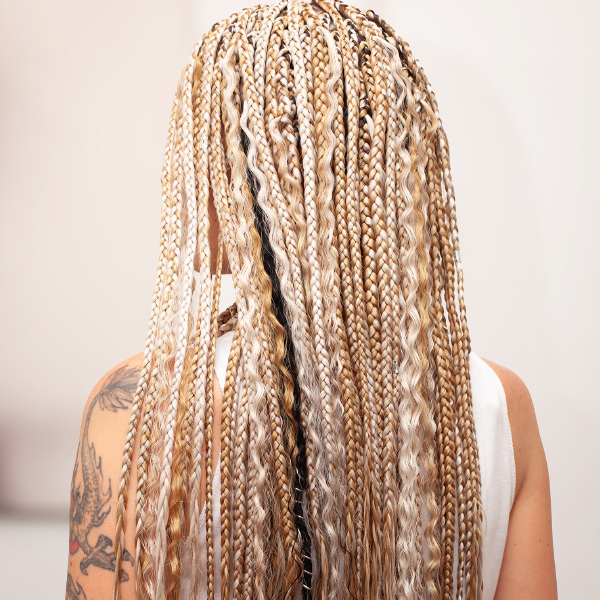 Istennő fonás AFROline boho göndör tincsekkel